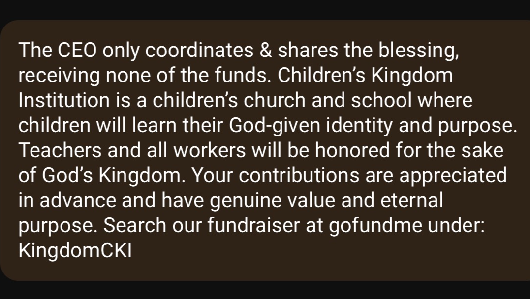 GoFundMe banner for @rivera