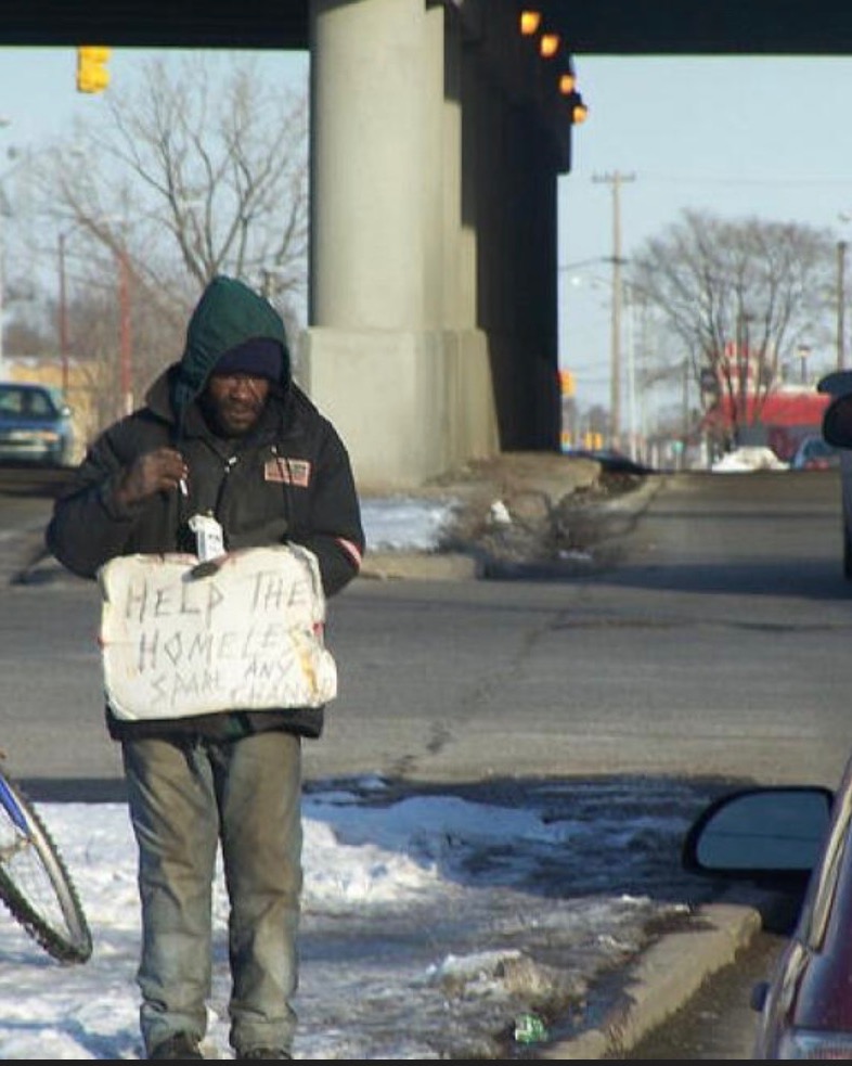 GoFundMe banner for @homelessness