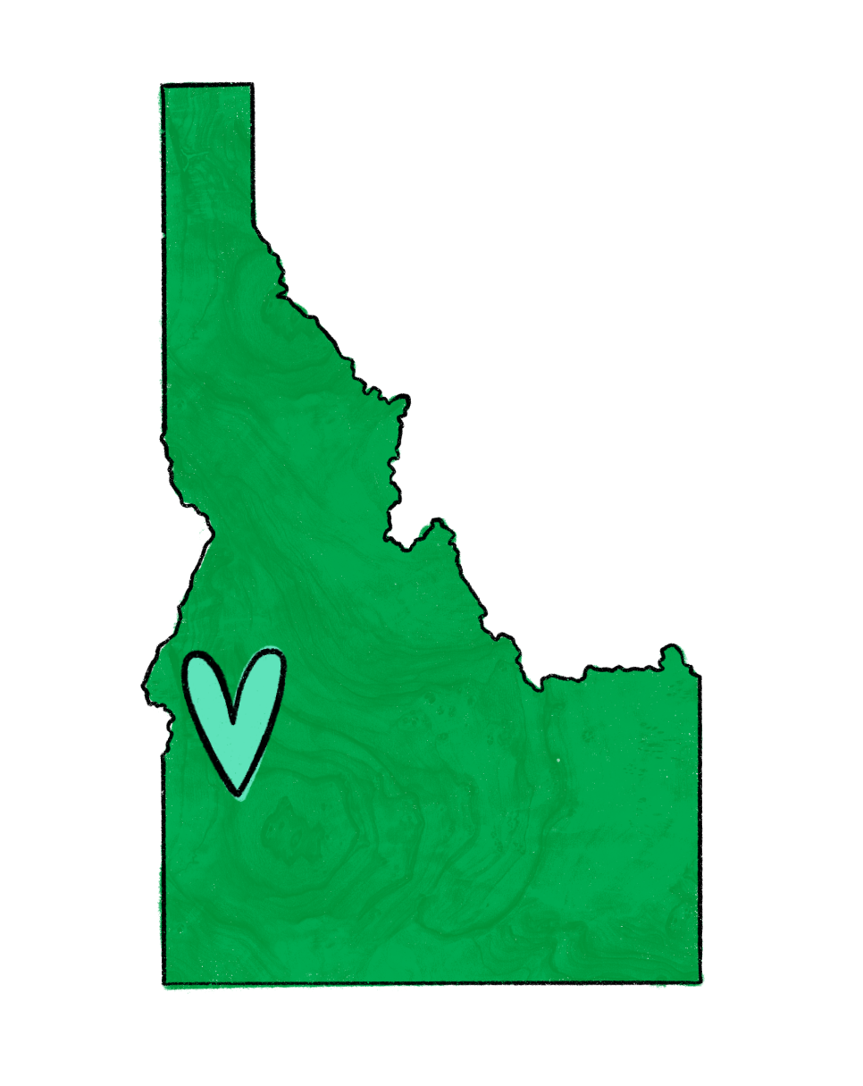 state of idaho outline